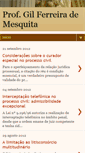 Mobile Screenshot of gilmesquita.com